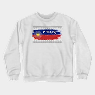 Philippine Flag / Badlit word Padayon (to Continue) Crewneck Sweatshirt